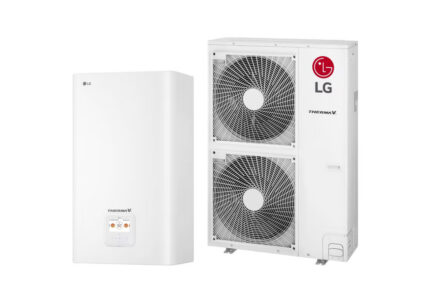 LG THERMA V, термопомпа сплит HU121MA.U33/HN1616.NK5