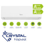 Crystal, инверторен климатик Topaz 3,5 kW CHI-AI12H-QE 12000 BTU